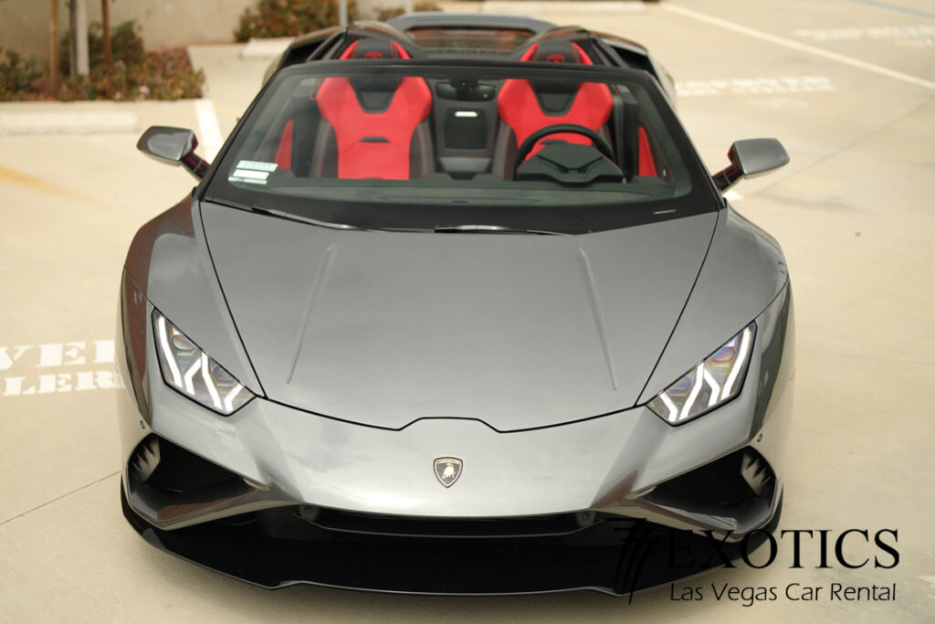 lamborghini front view convertible