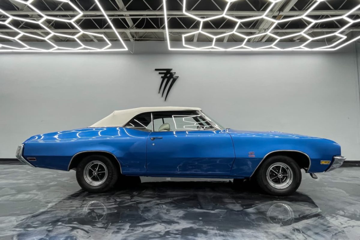 1971-Convertible-Buick-GS-Side-View