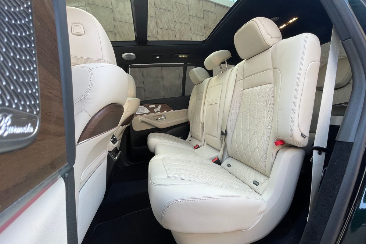 Mercedez GLS63 Back Passenger Seat View