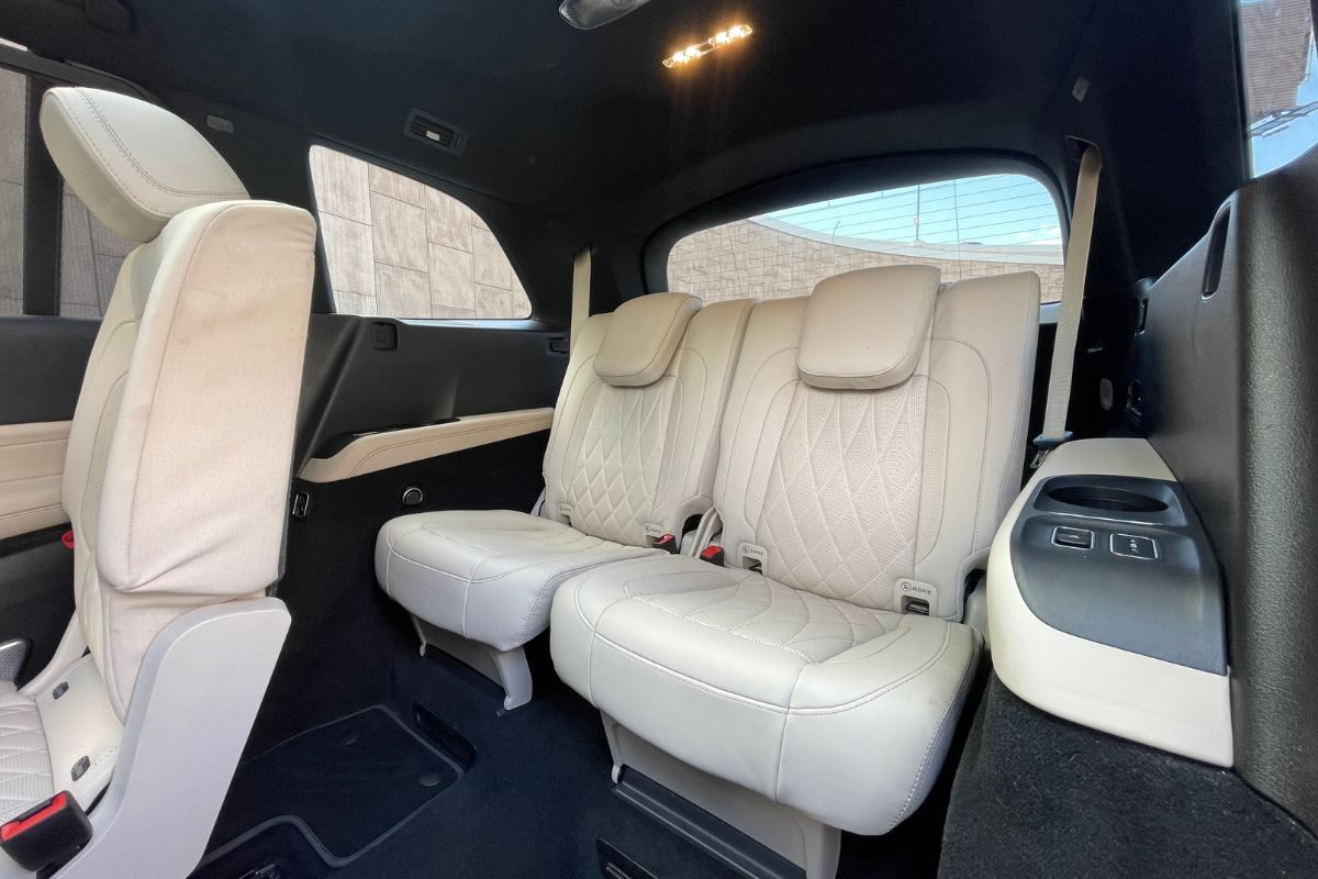 Mercedez GLS63 Passenger Seat View