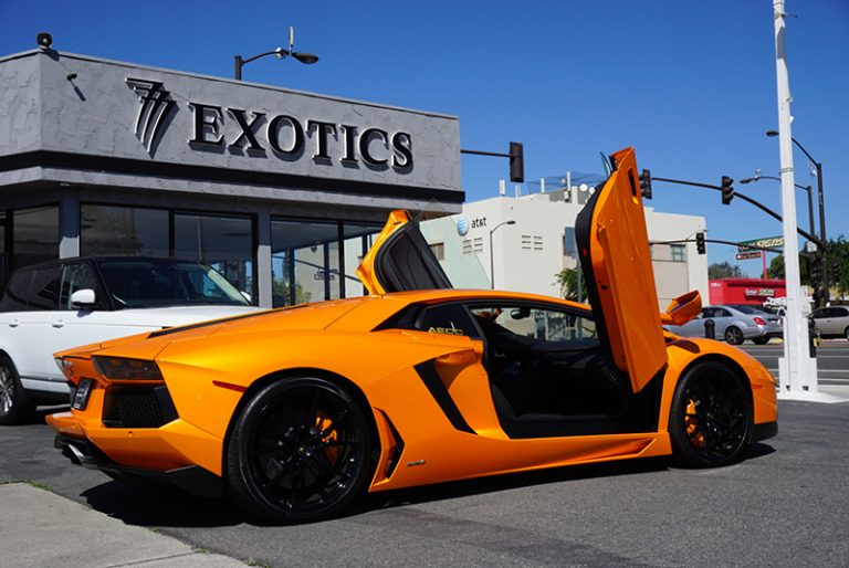 Aventador Rental Los Angeles Beverly Hills 777Exotics