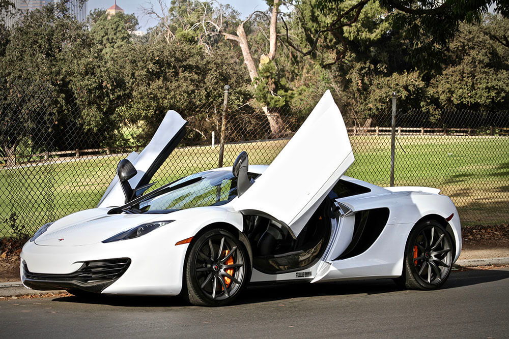 Mclaren 12c Doors Mclaren Mp4 12c Rental Los Angeles - mp4 12c roblox