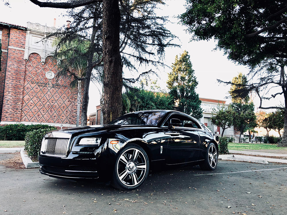 Rolls Royce Wraith Black Rental Los Angeles Las Vegas