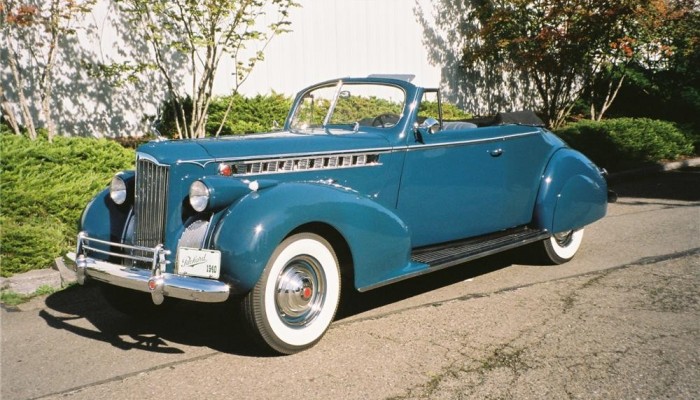 1939 Packard Super Eight One-Eighty Convertible Victoria