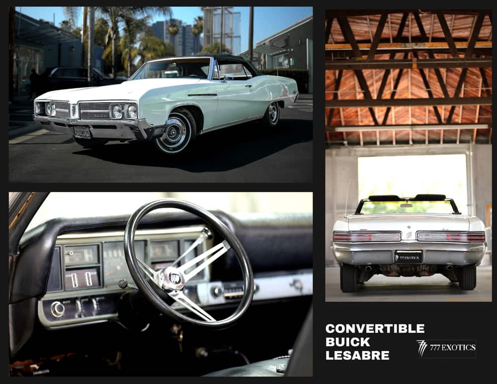 collage of 1968 buick le sabre