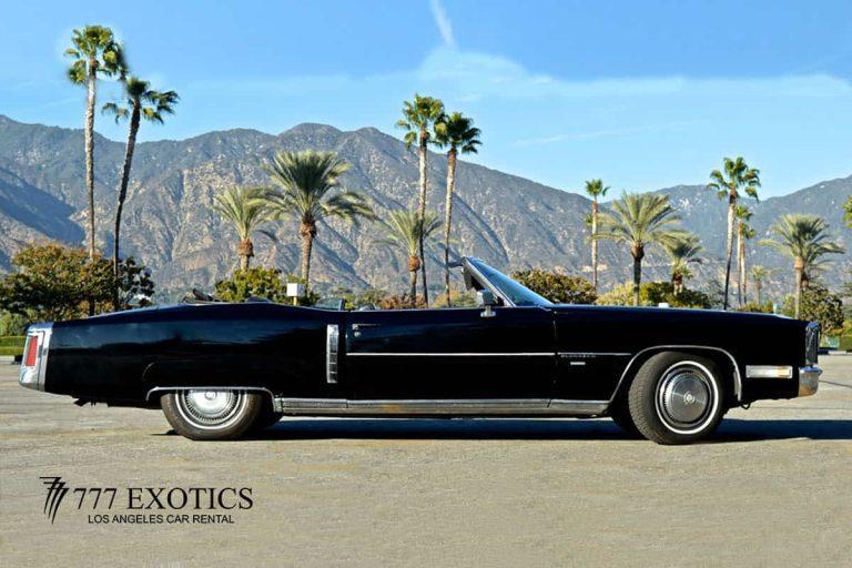 Rent a Classic Cadillac in LA and Vegas Cadillac El Dorado for Rent