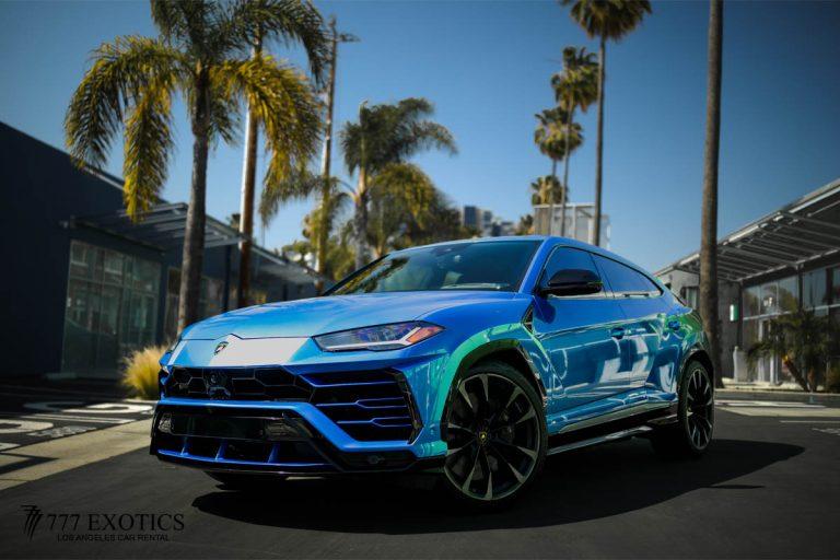 rent a lamborghini urus in la