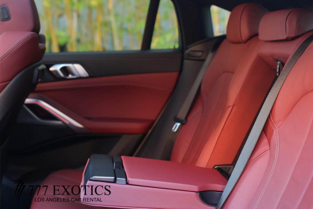 back seat leather of bmw x6
