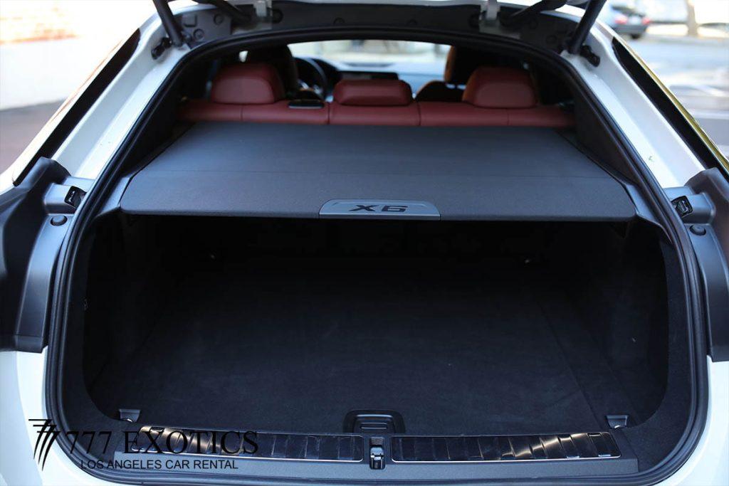 trunk view of bmw x6