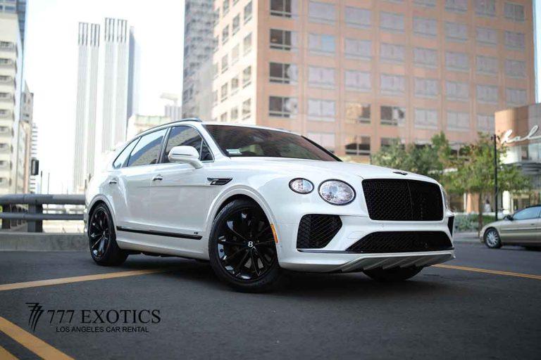 rent a bentley bentayga in la