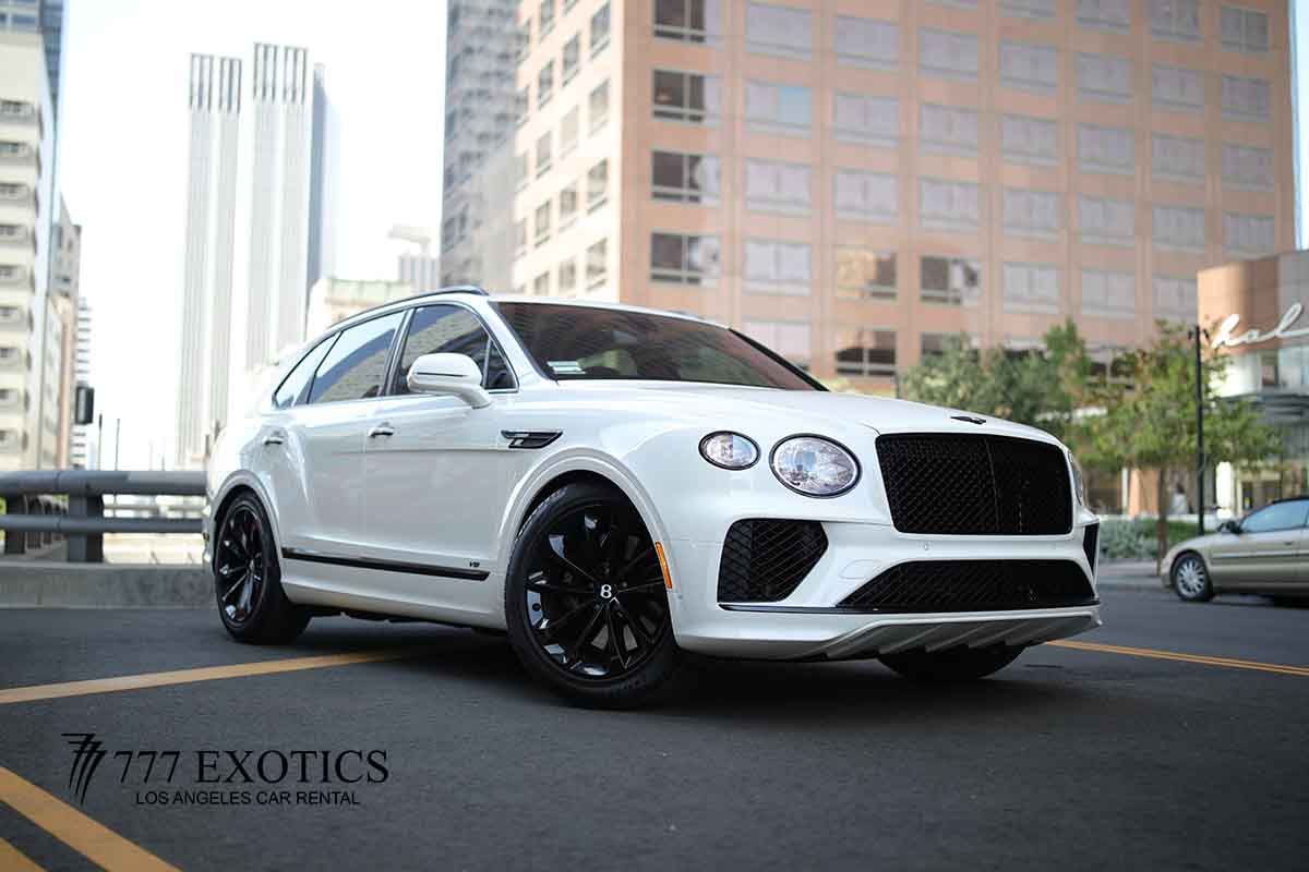 Bentley Bentayga Rental Los Angeles Rent a Bentley SUV