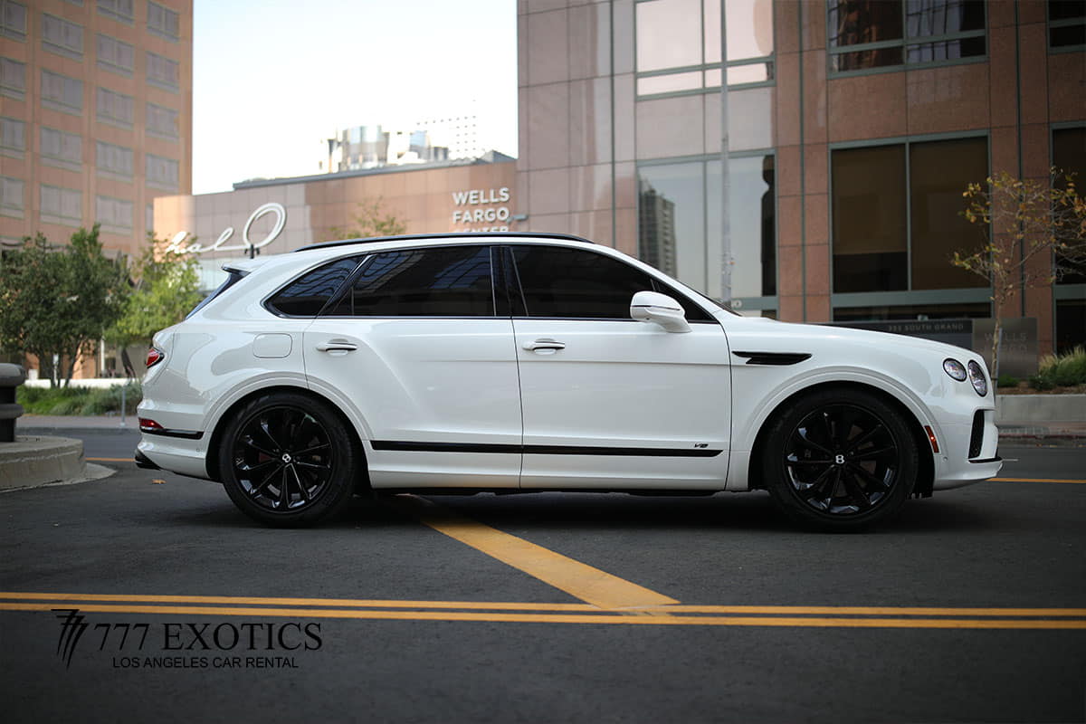 Bentley Bentayga Rental Los Angeles Rent a Bentley SUV