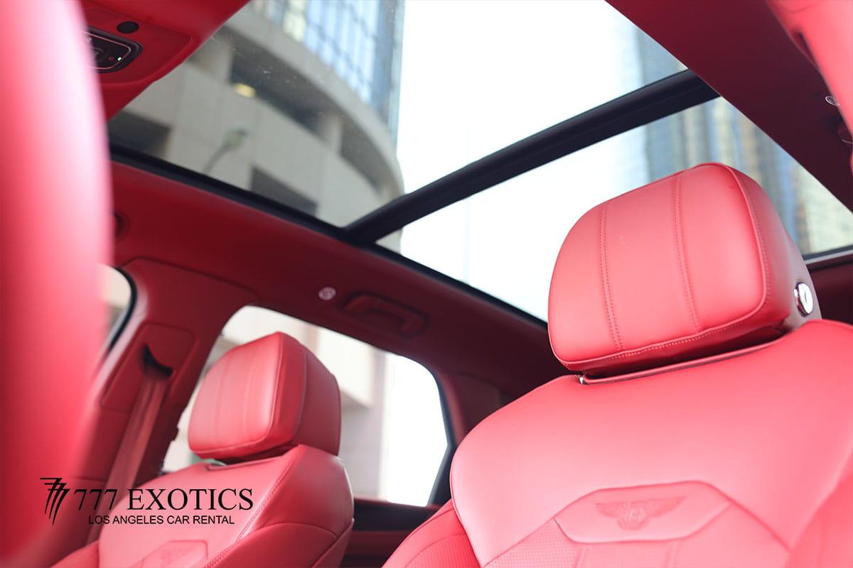 Bentley Bentayga Rental Los Angeles Rent a Bentley SUV