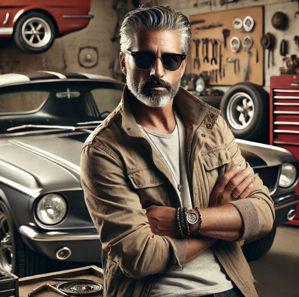 Richard Rawlings influencer in classic cars