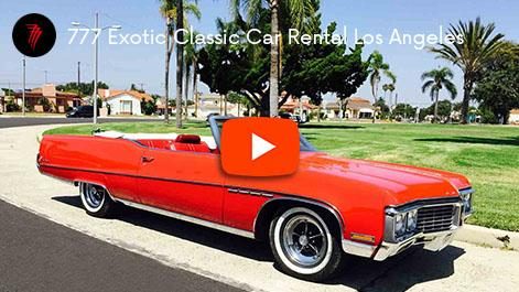 classic car rental videos on Youtube