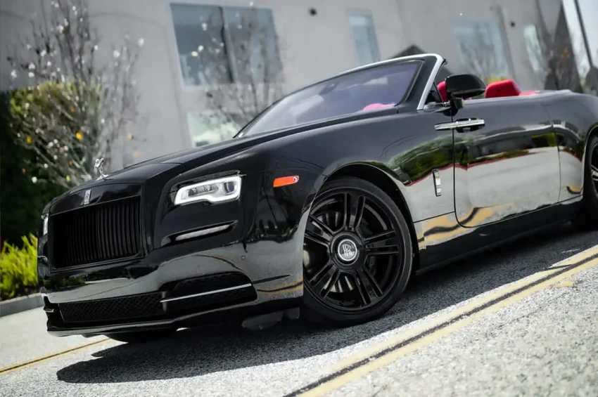 Rolls-Royce-Dawn-Black-Open-Top-Driving-Botom-View